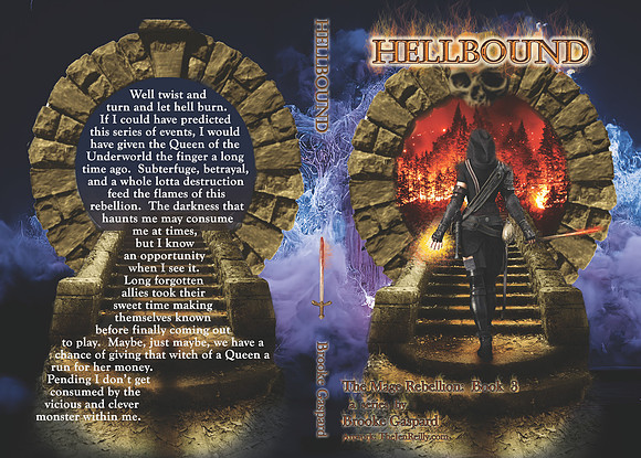 Forged in Flames KDP Paperback Book Cover